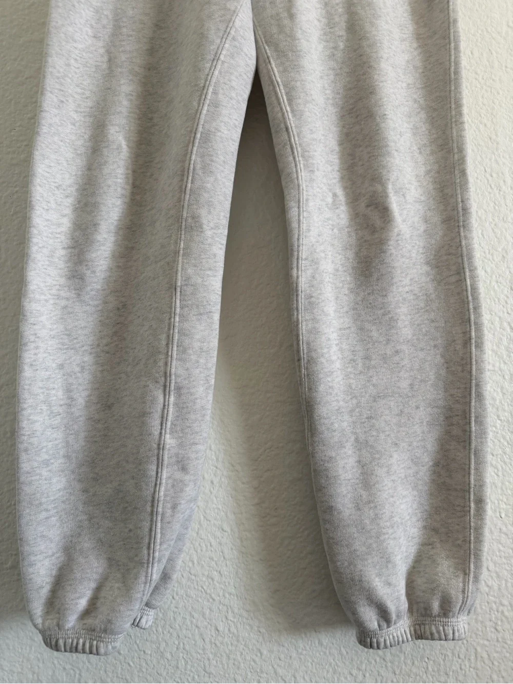 Abercrombie & Fitch Light Gray Drawstring Joggers